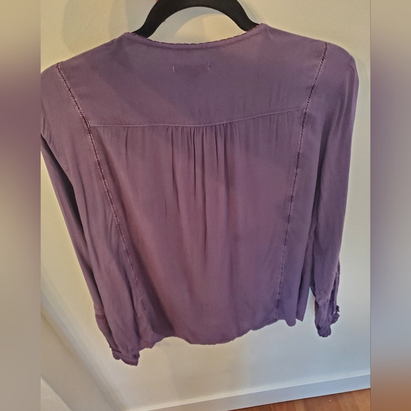Purple Boho Tunic - amuse society-  S - Picture 2 of 4